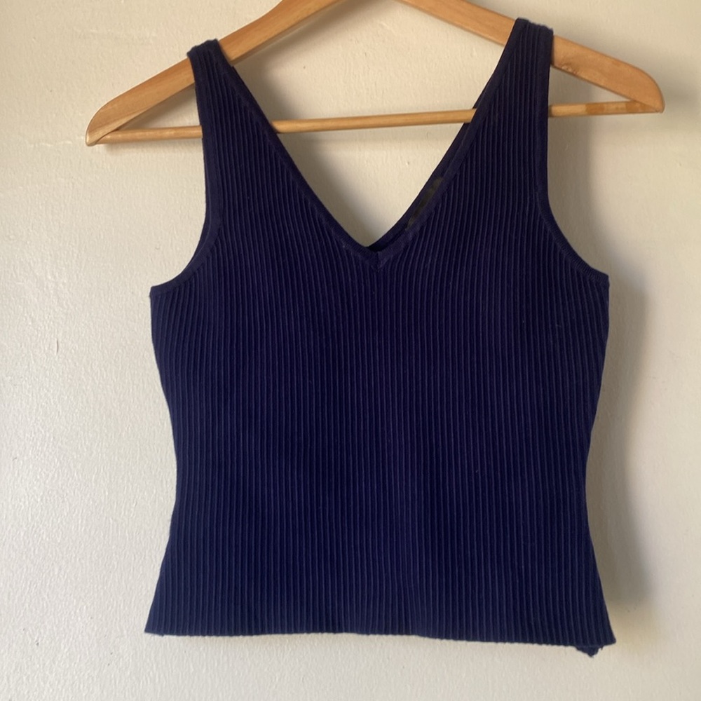 House of Harlow 1960 XS Ribbed Crop Top